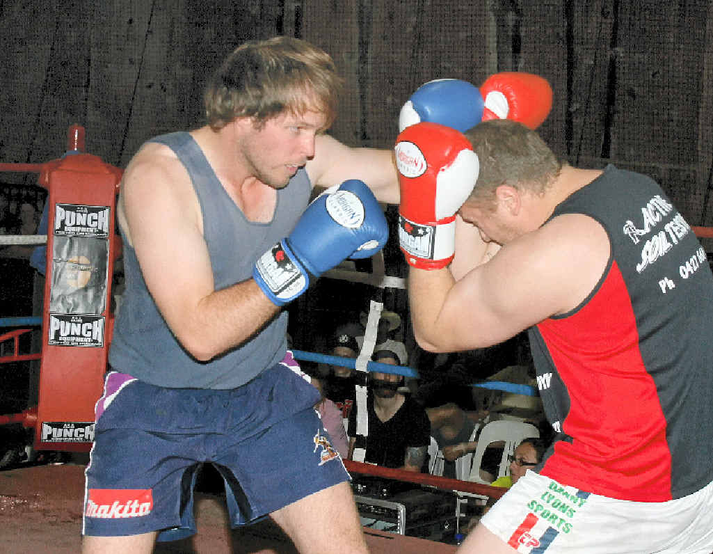 Luke Costello and Byron Manthey show their style at WIRAC.